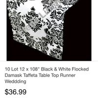 Chemin de table baroque... déception - 1