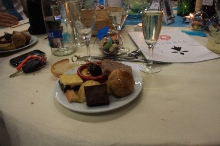 dessert à l'assiette