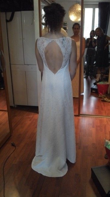le dos de ma robe