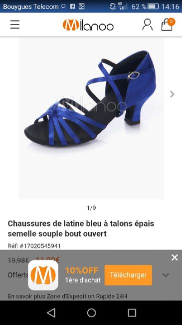 ça y est les chaussures sont commandées !!!! - 1