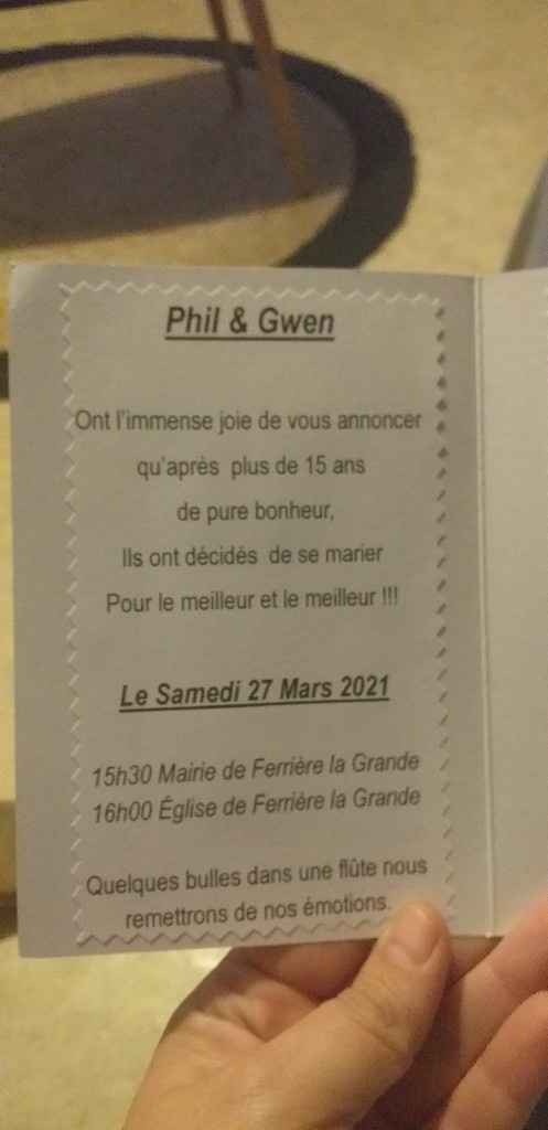 Mariage diy - 2
