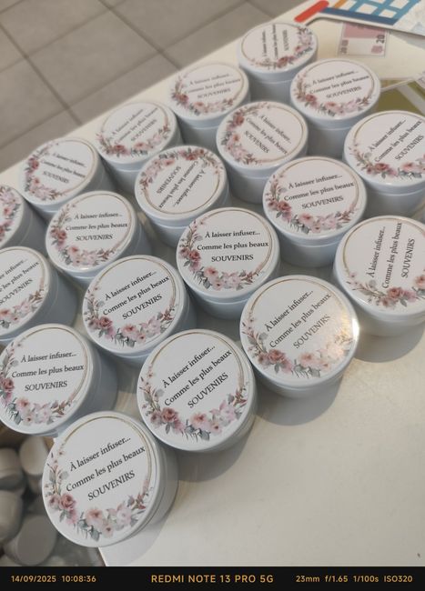 Boite thé cadeau invités 1