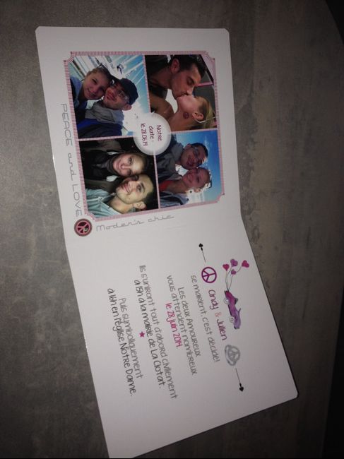 Faire-part (intérieur)