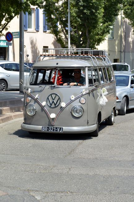 Voiture des mariées