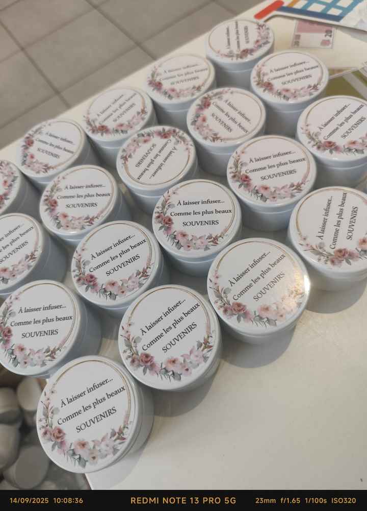 Cadeaux invités - 1