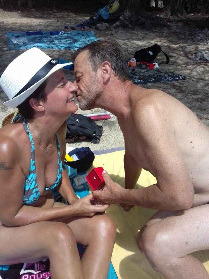 demande en mariage aux Baléares!