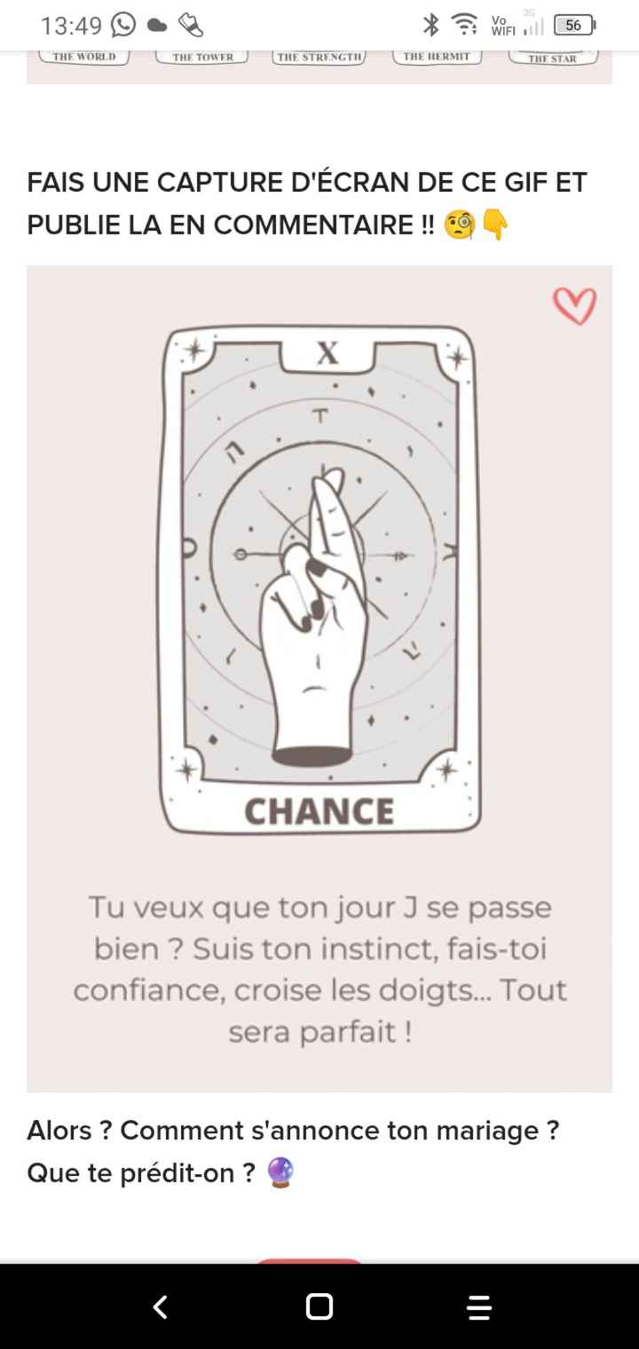 La chance te sourit 🔮😃 - 1