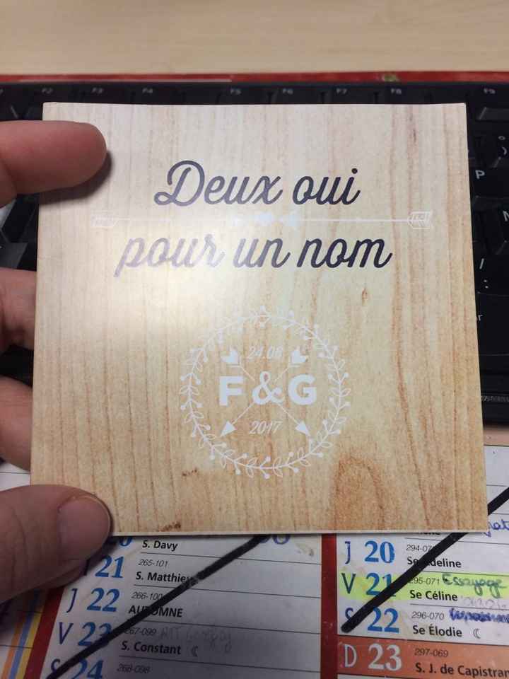 Nos faire parts ! - 1