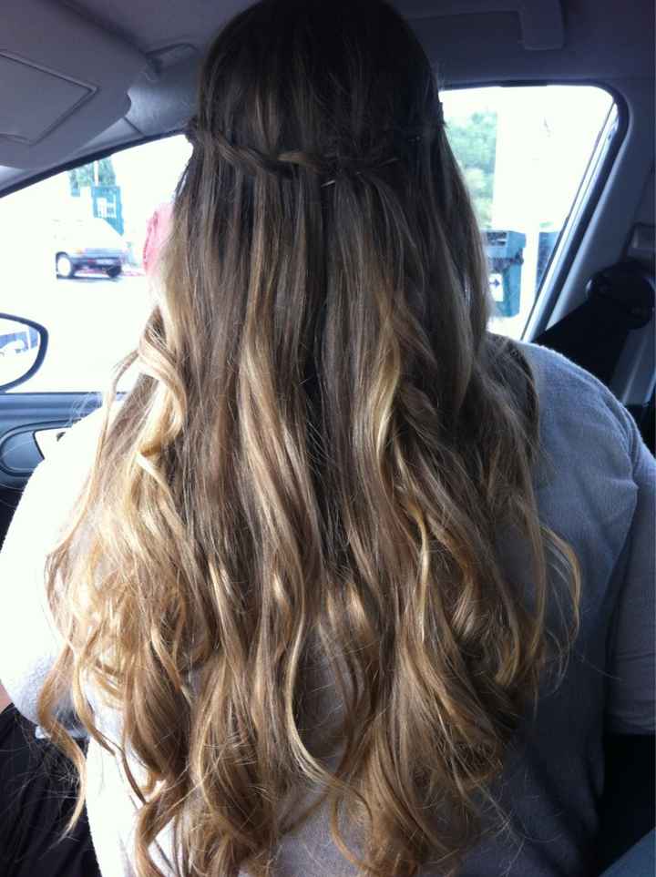 Inspiration coiffure aux cheveux long - 1