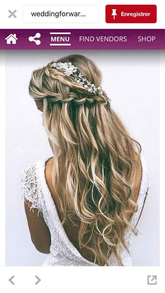 Inspiration coiffure aux cheveux long - 3