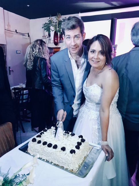 Notre gâteau de mariage 