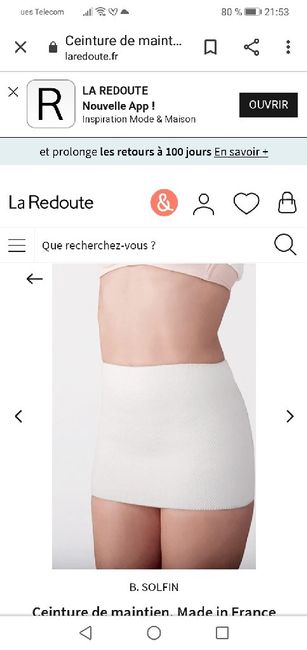 Gaine pour robe de mariée 4