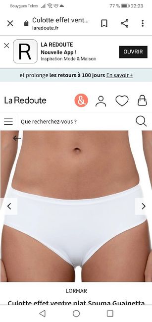 Gaine pour robe de mariée 2