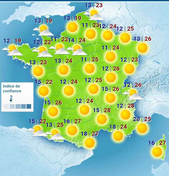 Météo du 3 juin 2017 - 1