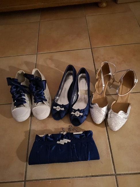 Chaussures bleues - 1