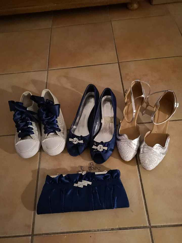 Chaussures bleues - 1