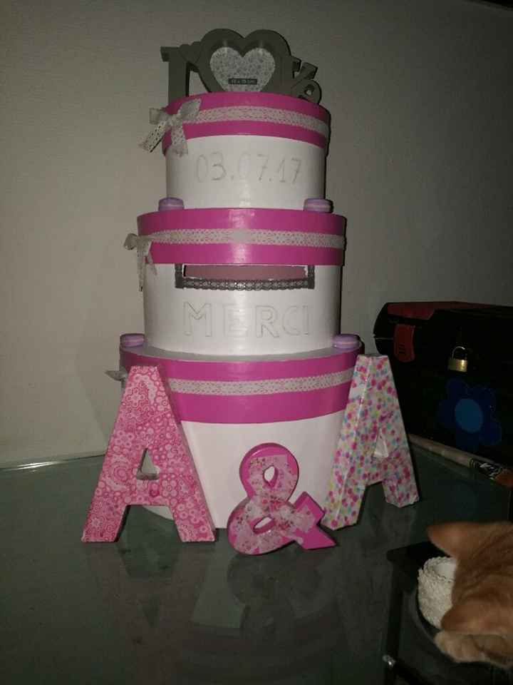 Diy urne et plan de table - 2