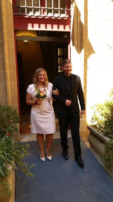 Notre mariage civil du 14 août - 2