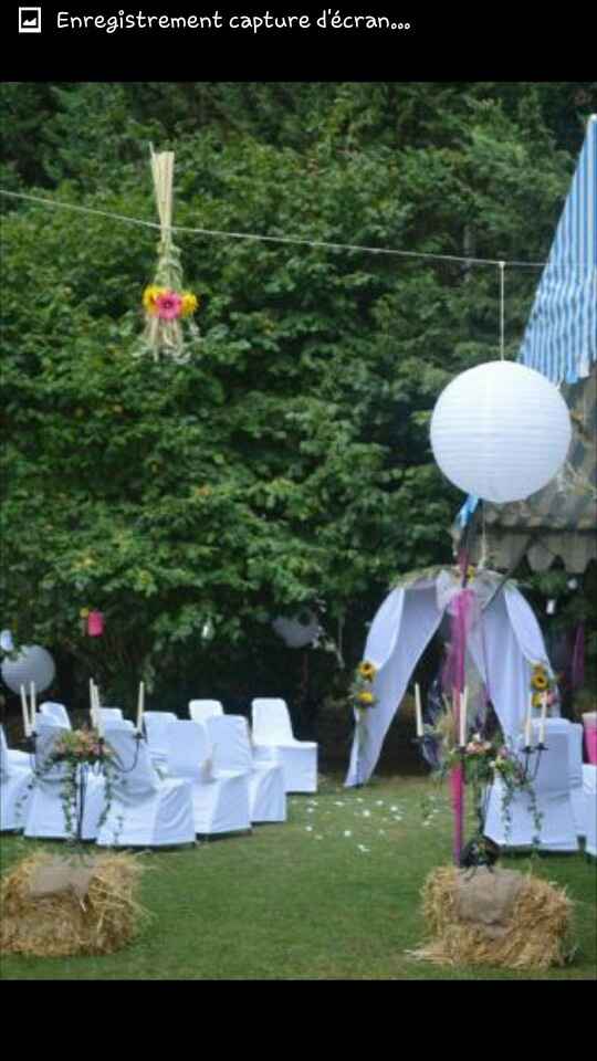 Housse de chaise et nappe ronde - 2