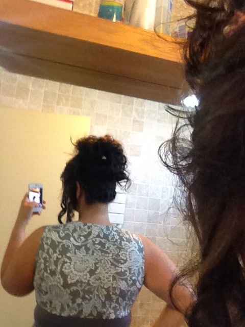 Essaie chignon - 4