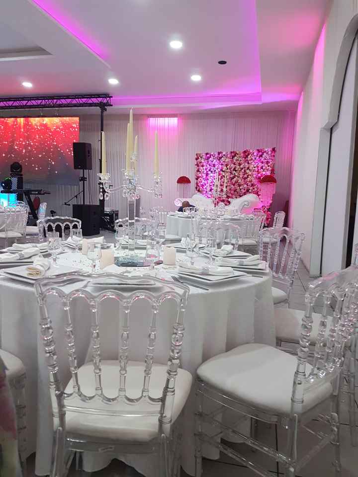 Make up et décoration de ma salle de réception - 2