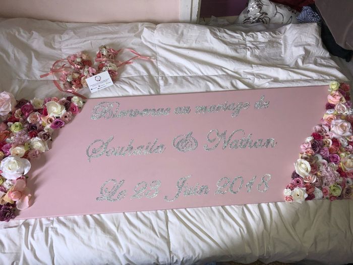 Mon panneau de bienvenue - 1