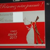 Echantillon save the date - 1
