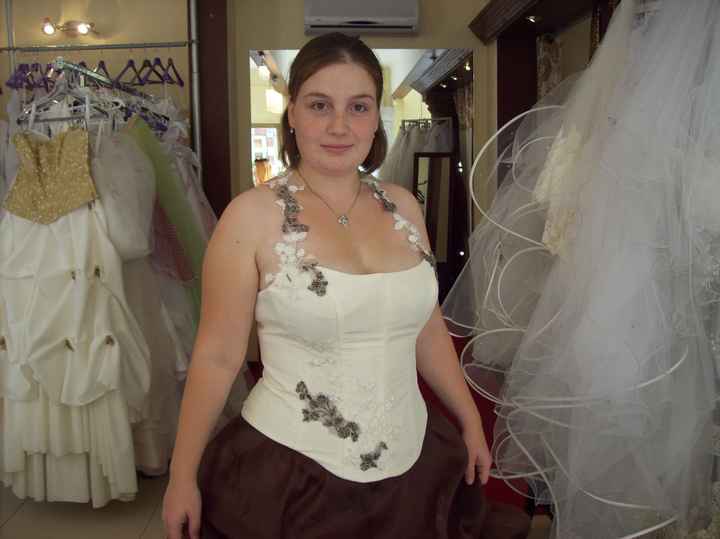 bustier premier essayage