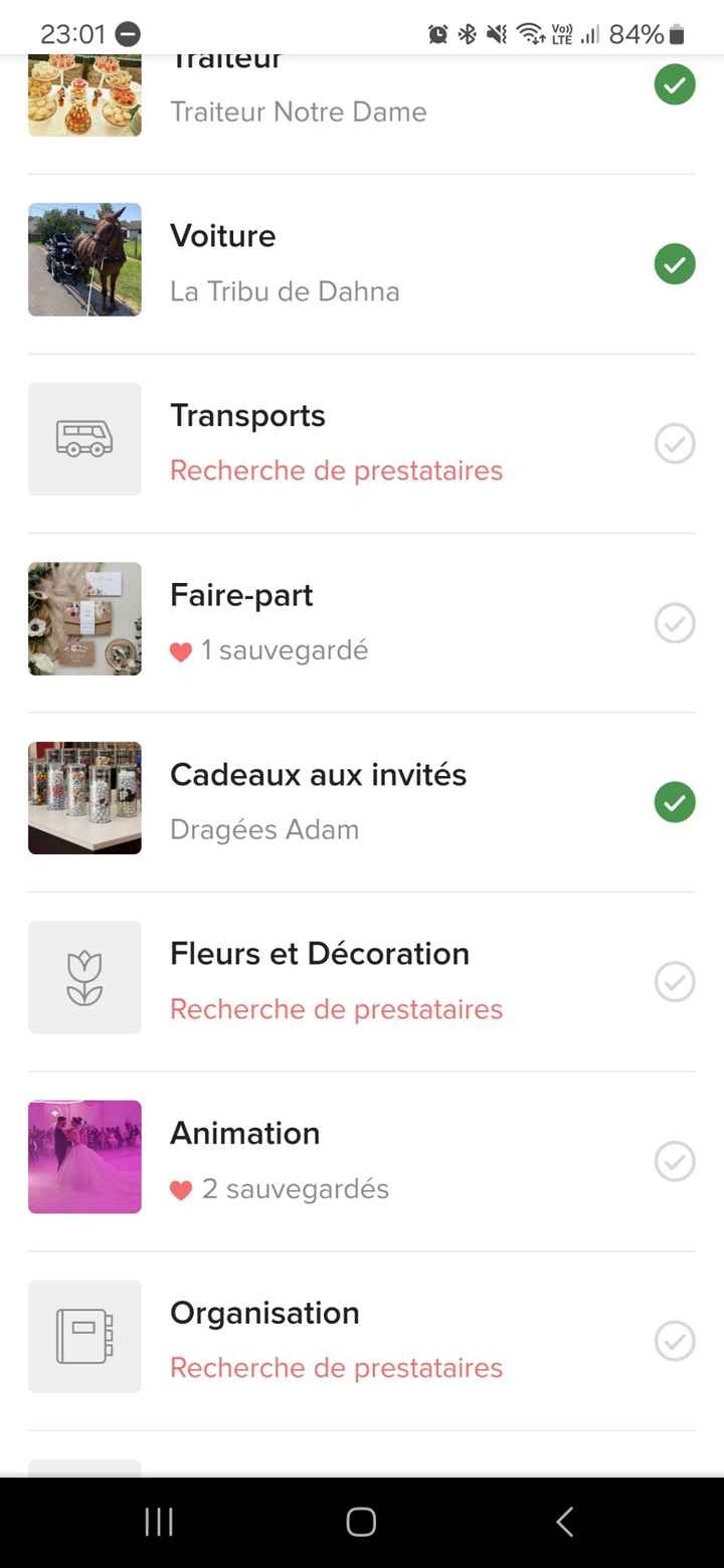Paramètres application - 1