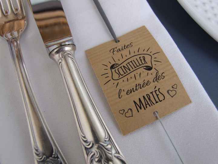 Étiquettes cierges magique