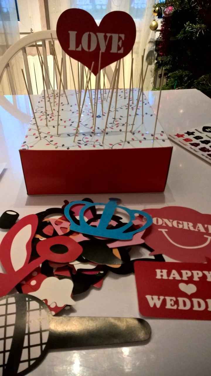 préparation photobooth