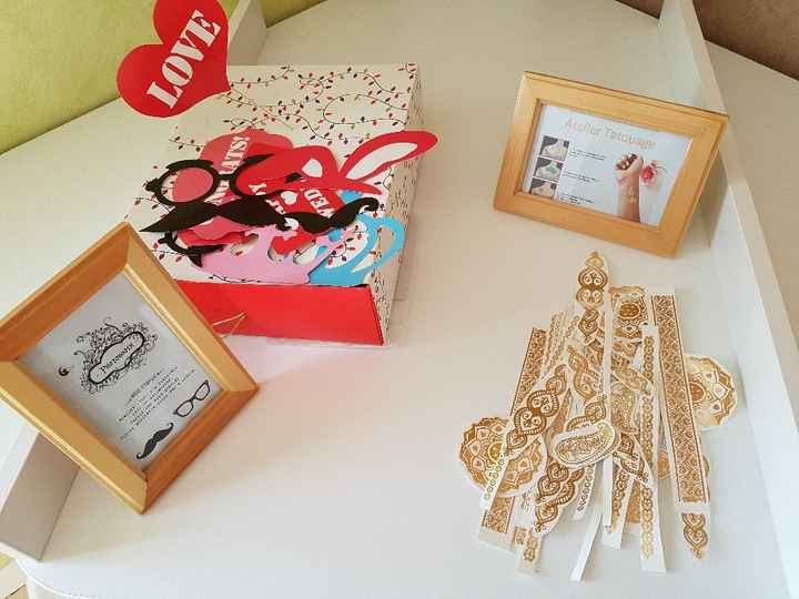 Petits ateliers dans la salle de jeux 