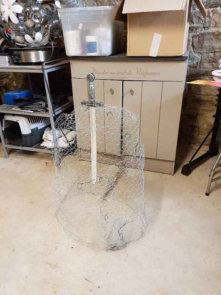 Rocher excalibur en construction. ..