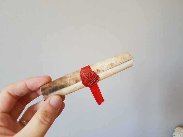 Menus parchemins test 1