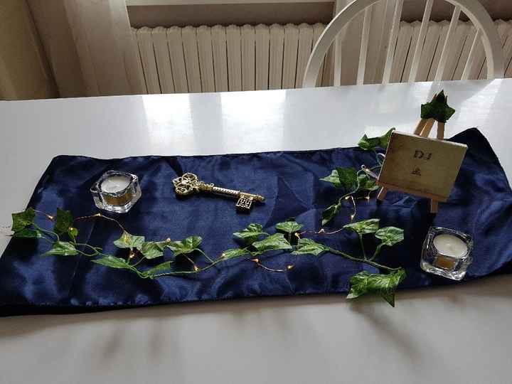 Toutes mes tables terminées. .. - 1