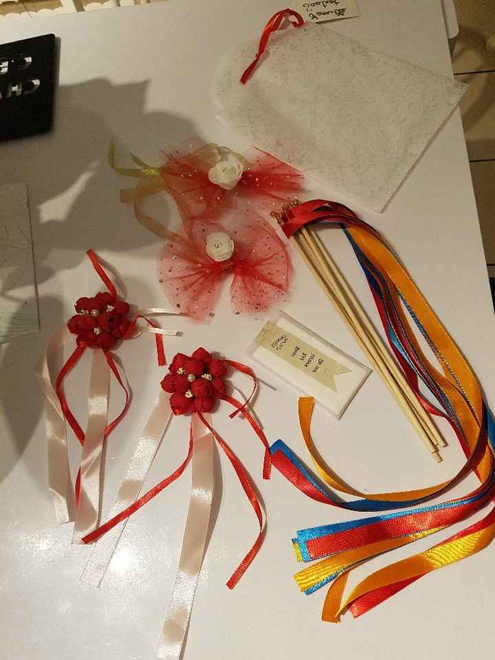 Intérieur de nos "welcome bag "