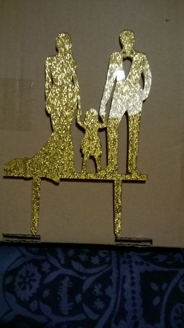 cake topper arrivé !