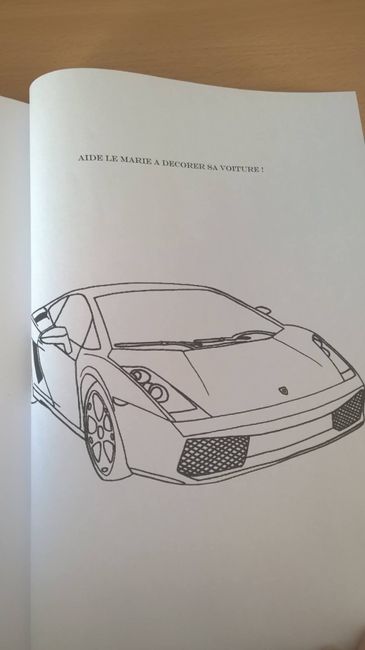 Décorer la voiture du marié