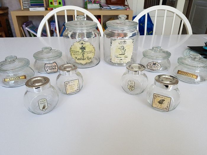 Déco pots de notre Candy bar