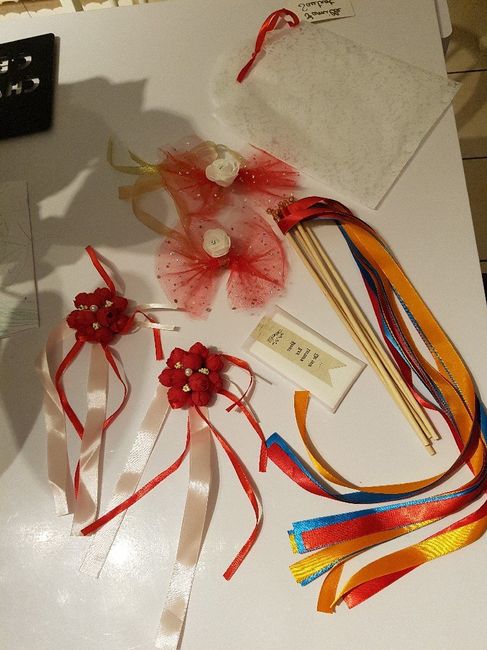 Intérieur de nos "welcome bag "