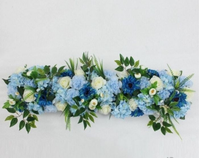 Déco mariage champêtre touche de bleu 10