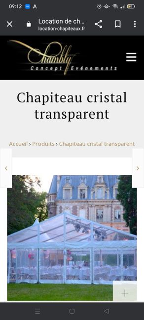 Chapiteau cristal - Nord 3