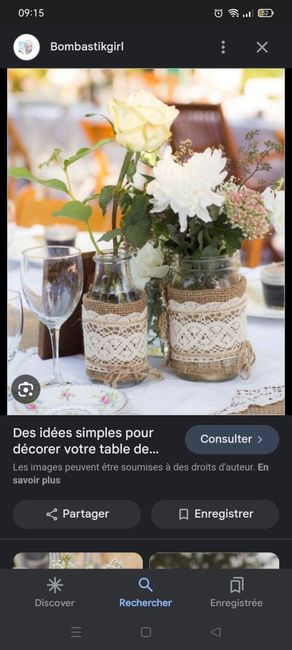 Décoration pot de yaourt en verre. 4