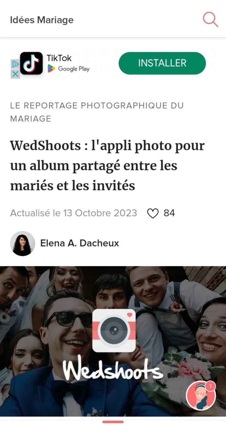 Site ou application photo - 1