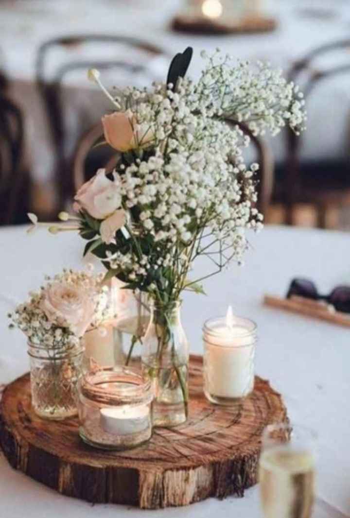 Bouquet sur table et économie - 2