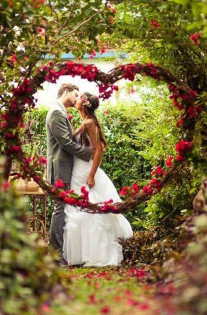 Structure coeur pour photos - 1