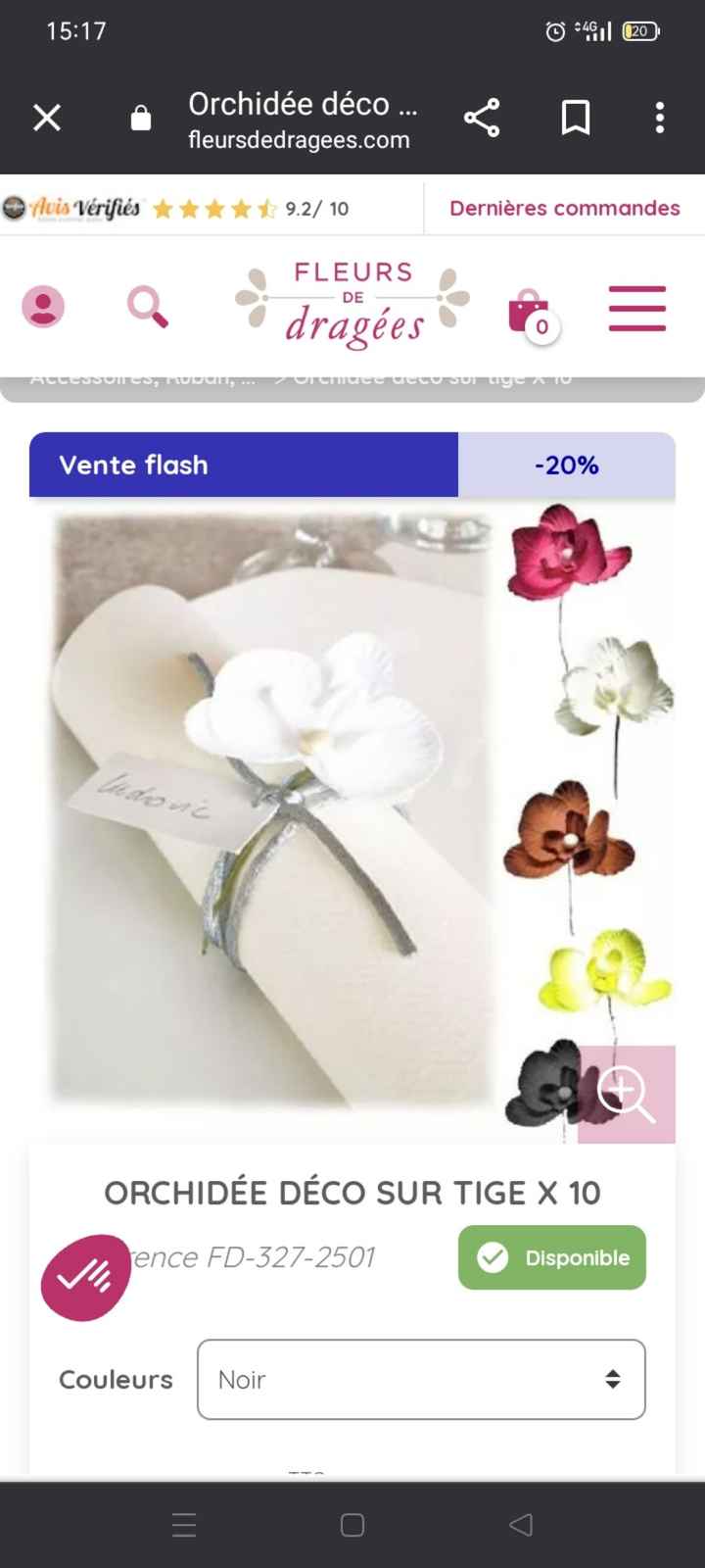 Décoration thème orchidées - 4