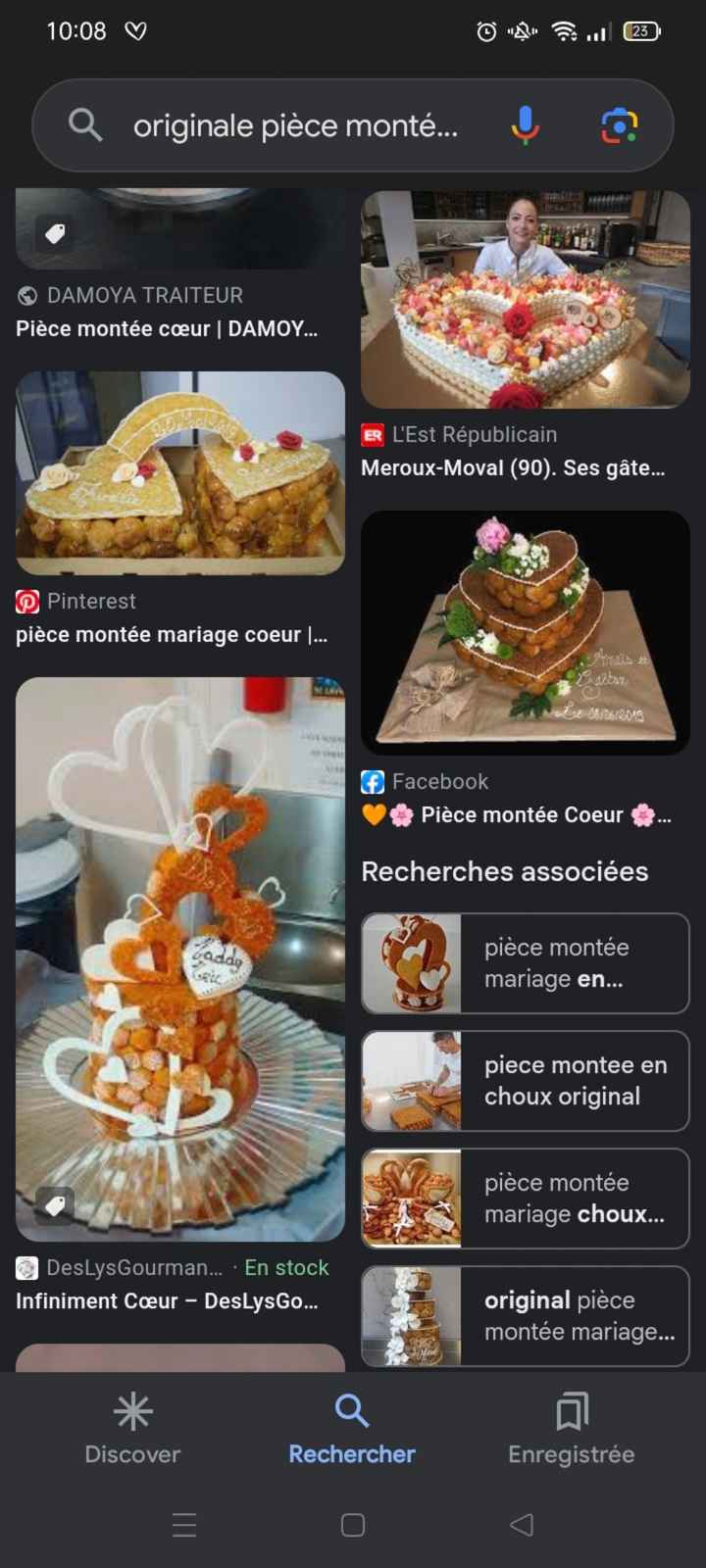 Choix de la pièce montée. - 3