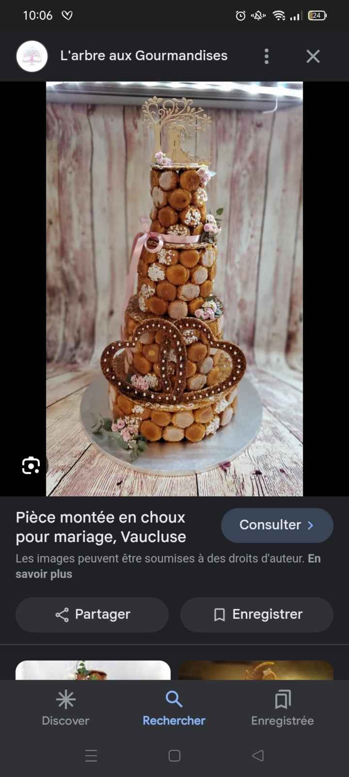 Choix de la pièce montée. - 4