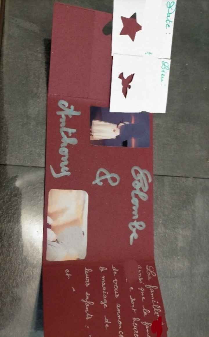 Envoi des invitations - 2